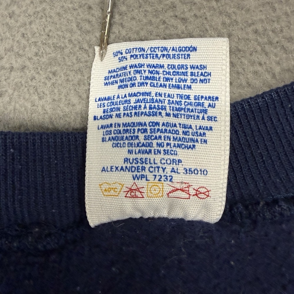 Vintage Michigan Rag Co Lighthouse Sweatshirt Size M All Over Print Crewneck USA - Picture 9 of 15